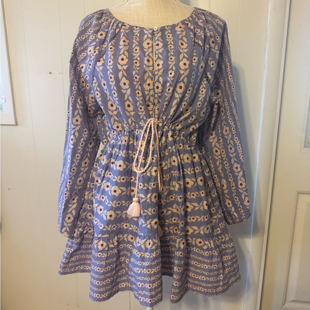 Floral Patterned Mini Dress